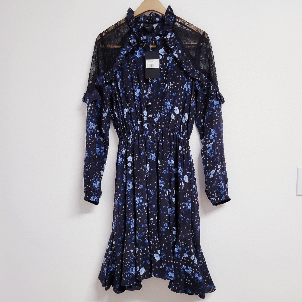 The kooples blue floral dress